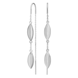 Nordahl Jewellery - LEAVE52 sterlingsølv blad ørehængere