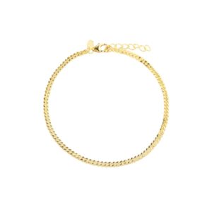 PANZER ANKLET GOLD 22 + 3 CM.