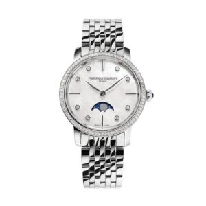 Frederique Constant herreur FC-206MPWD1SD6B - Sort, rustfrit stål, 30 mm