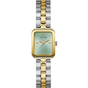 Guess ISLA dameur - elegant armbåndsur i tofarvet design