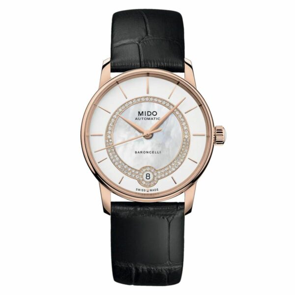 Mido Baroncelli dameur M0378073603100 - automatisk, Ø 33 mm