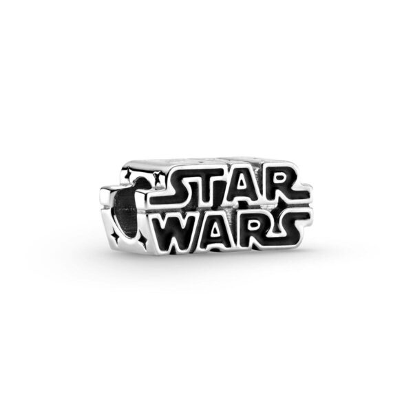 Pandora charm - STAR WARS LOGO i sterling sølv