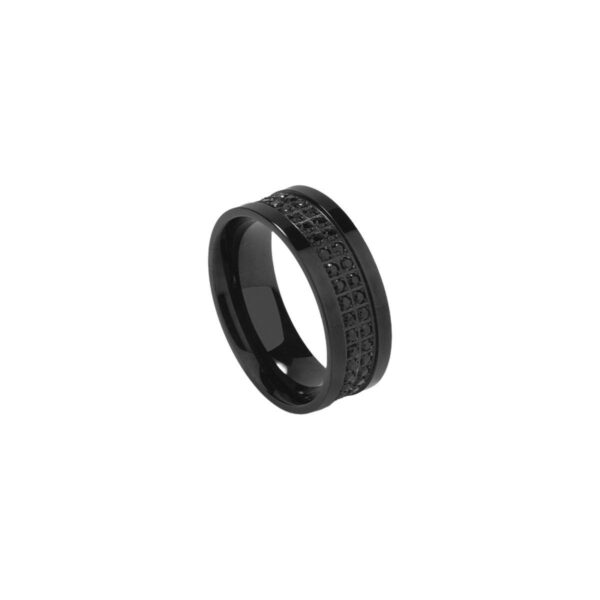 Radiant herre-ring RH000183-26 - sort, str. 26