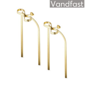 ANNEBRAUNER Snake Bow Øreringe 18K Guldbelagt