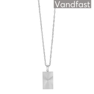 ANNEBRAUNER Sun Texture Rectangle Halskæde