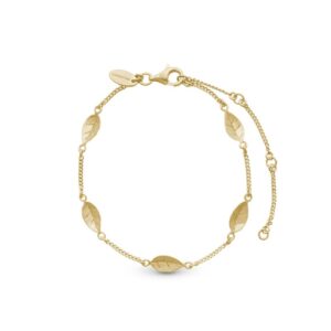 Christina Collect - Leafs Armbånd i forgyldt sølv