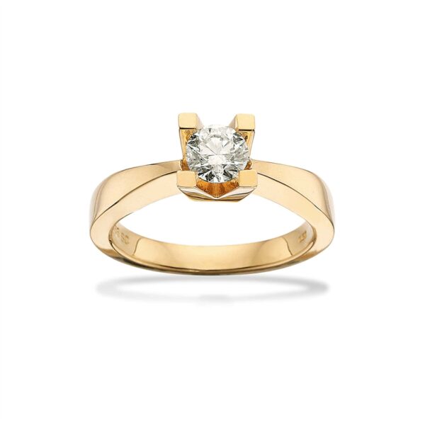 Kleopatra Ring i 14kt. guld 0,05ct.-0,50ct. diamant