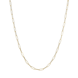 Lund Copenhagen - 9 karat guld halskæde med aflange led - 3021220