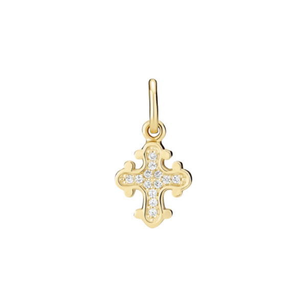 Lund Copenhagen - Dagmarkors i 8 karat guld med sten - 3061414-30