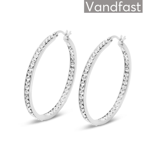 ANNEBRAUNER Creole Thin Medium Øreringe