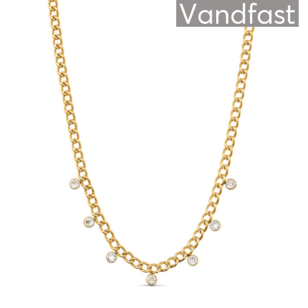 ANNEBRAUNER Panzer Deluxe Halskæde 18K Guldbelagt