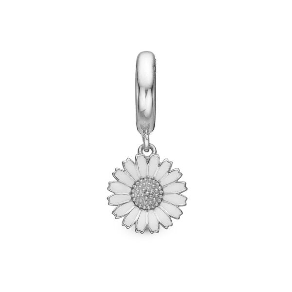 Christina Collect - Charming Marguerite charm i sølv