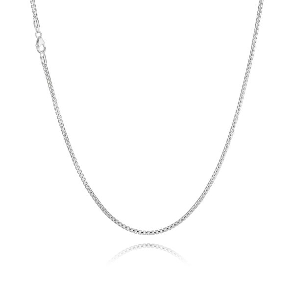 BNH - Rund venezia halskæde i enten sølv eller forgyldt