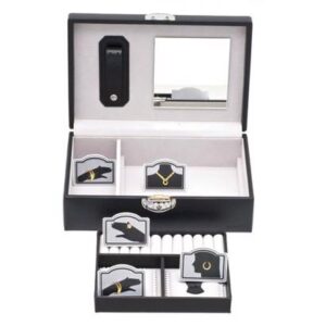 DavidTs smykkeskrin Sort