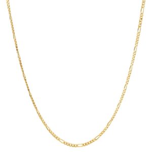 Figaro Halskæde i 8 kt. Guld - 1,9 mm og 45 cm