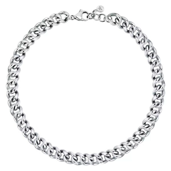 SATS08 armbånd til kvinder - justerbart i rustfrit stål og 925 sølv