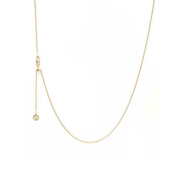 Sif Jakobs - ANCHOR CHAIN halskæde i forgyldt sølv, 45-60