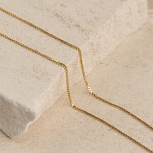 VENEZIA SMALL GOLDEN CHAIN - Halskæde - Sisi Copenhagen