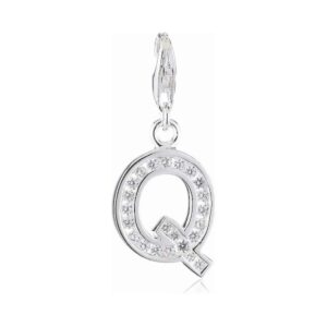 Vedhæng bogstav Q sølv - Thomas Sabo Charm Club 2 cm