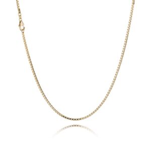 Venezia 8 kt. guld halskæde - 60 cm-1,0mm