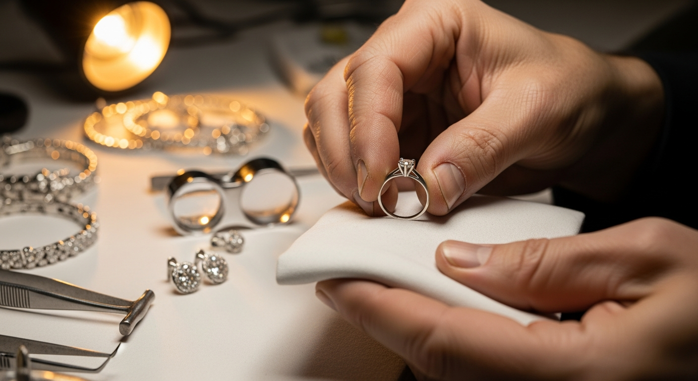 rhodium belægning smykker