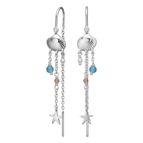 Nordahl Jewellery -Ørehængere i sølv SEASIDE52