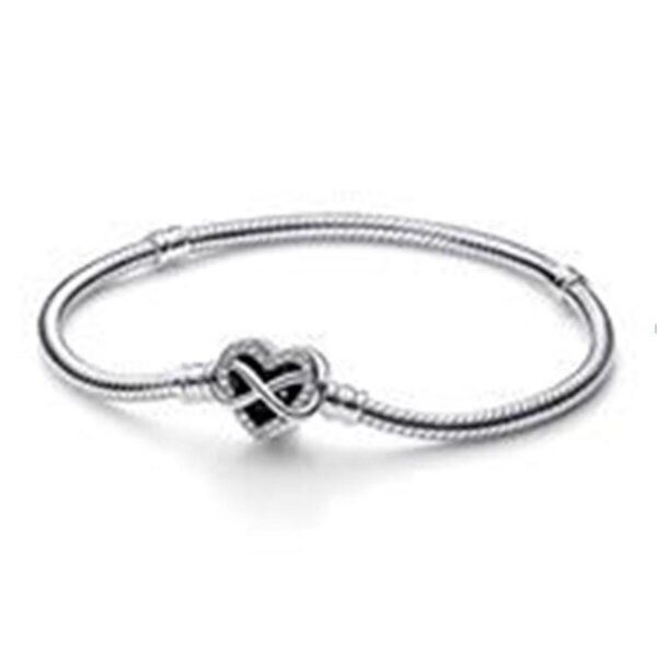 Pandora armbånd i sterling sølv 925 - 17 cm (592645C01-17)