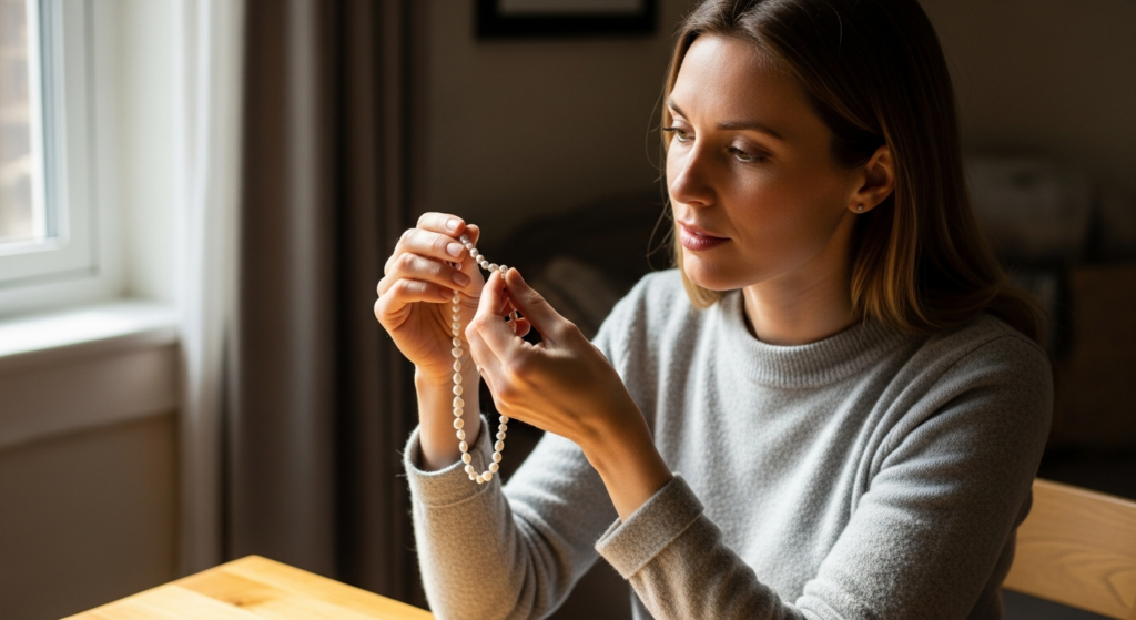 ægte perler kendetegn