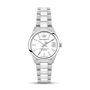 Philip Watch R8253597624 dameur - sølvfarvet armbåndsur Ø 32 mm