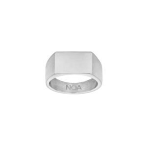 Son of Noa Signet ring til mænd i blank stål