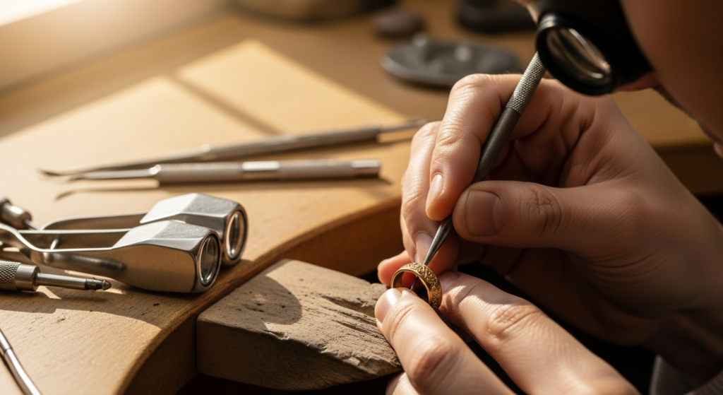 gravering på smykker